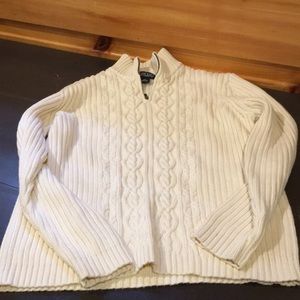 Ladies medium lands end sweater
